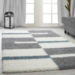 Tapis épais Fornax Polypropylène - Gris / Turqouise - 120 x 170 cm