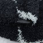 Hoogpolig vloerkleed Lerona I polypropeen - Zwart - 160 x 230 cm