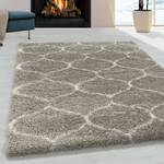 Tapis épais Lerona I Polypropylène - Beige - 140 x 200 cm