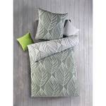 Parure de lit réversible Legolas Coton renforcé - Vert / Blanc - 135 x 200 cm + oreiller 80 x 80 cm