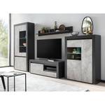 Vetrina e credenza Stonda Color antracite