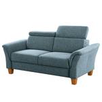 Sofa Eustis (2,5-Sitzer) Flachgewebe Amra: Blaugrau