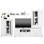 Ensemble meubles TV Sirma (4 éléments) Avec inclus - Blanc