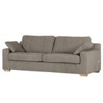 Sofa Rene (3-Sitzer) Flachgewebe Fabia: Grau