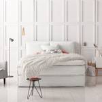 Lit boxspring Kinx Tissu KINX : Blanc - 180 x 200cm - D3 medium - 130 cm