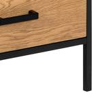 Tv-meubel Coogee II wild eikenhouten look/zwart