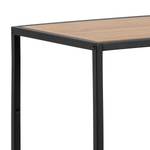 Wandtafel Coogee IV wild eikenhouten look/zwart