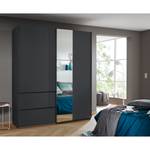 Armoire à portes coulissantes Sevilla II Gris - Largeur : 175 cm - Gris