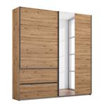 Schwebetürenschrank Sevilla II Eiche Artisan Dekor - Breite: 175 cm - Grau