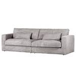 Bigsofa Izumo Cordstoff Coco: Hellgrau - Tiefe: 100 cm