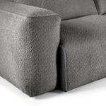 2-Sitzer Sofa HUDSON Bouclé Stoff Bony: Grau