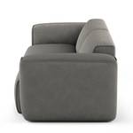 3-Sitzer Sofa HUDSON Microfaser Teda: Grau