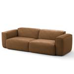 3-Sitzer Sofa HUDSON Microfaser Teda: Braun