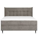 Lit boxspring Mellen Gris - 180 x 200cm