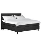 Lit boxspring Paule Noir - 160 x 210cm