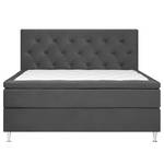 Boxspringbett Norley Anthrazit - 180 x 200cm