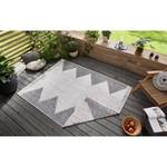 Tapis réversible Diona Polypropylène - Gris - 80 x 150 cm