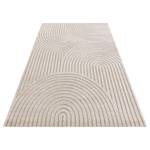 Tapis Optik Panglao Polyester / Polypropylène - Crème - 80 x 150 cm