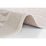 Laagpolig vloerkleed Optik Samay polyester/polypropeen - Crèmekleurig/beige - 200 x 290 cm