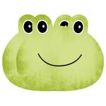 (2er-Set) Frosch Kindertischset