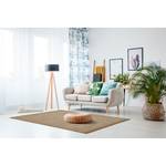 Tapis en laine Visby Laine / Coton - Taupe - 200 x 290 cm