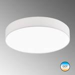 Plafondlamp Pina textielmix/ijzer - 1 lichtbron - Wit