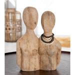 Statuette Pair Manguier - Marron - 27 x 37 x 9 cm