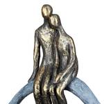 Statuette Lovecloud Résine - Gris - 31 x 32 x 8 cm
