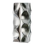 Vaas Titan aluminium - zilverkleurig - 14cm x 29cm x 7cm - 14 x 29 cm