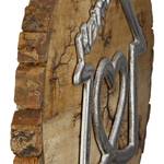 Decoratie Heimat mangohout - bruin - 36cm x 51cm x 8cm