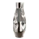 Vaas Eros aluminium - zilverkleurig - 24cm x 40cm x 12cm - 24 x 40 cm