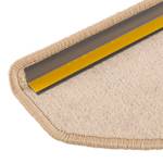 Tapis d‘escalier Newport (lot de 2) Polypropylène - Beige