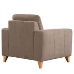 Fauteuil Gothem Geweven stof Palila: Nougatkleurig