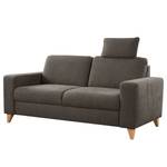 Sofa Gothem (2,5-Sitzer) Webstoff Palila: Anthrazit