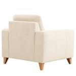 Fauteuil Gothem Tissu Palila: Crème