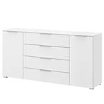 Sideboard SKØP x4+2 Alpinweiß - Aluminium