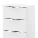 Buffet SKØP x4 Blanc alpin - Largeur : 40 cm - Chrome