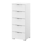 Buffet SKØP x5 Blanc alpin - Largeur : 40 cm - Chrome