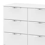 Buffet SKØP x8 Blanc alpin - Chrome