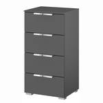 Buffet SKØP x4 Graphite - Largeur : 40 cm - Chrome