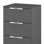 Buffet SKØP x4 Graphite - Largeur : 40 cm - Chrome