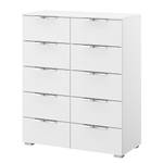 Buffet SKØP x10 Blanc alpin - Chrome