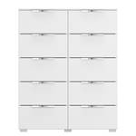 Buffet SKØP x10 Blanc alpin - Chrome