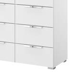 Buffet SKØP x10 Blanc alpin - Chrome