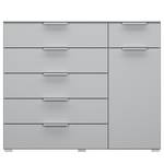 Commode SKØP x6+1 Gris soie - Aluminium