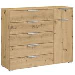 Dressoir SKØP x6+1 Eikenhoutlook Artisan - Aluminium