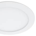 LED-Einbauleuchte Flat in II (3er-Set) Polycarbonat - 1-flammig - Weiß - Durchmesser: 17 cm