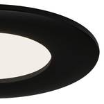 LED-Einbauleuchte Flat in I (3er-Set) Polycarbonat - 3-flammig - Schwarz - Durchmesser: 9 cm