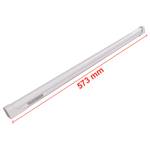 LED-Wandleuchte Hebe Polycarbonat - 1-flammig - Tiefe: 57 cm