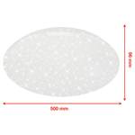 LED-Deckenleuchte Libra Polycarbonat / Eisen - 1-flammig - Durchmesser: 50 cm